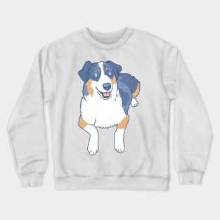 Blue Merle Aussie Crewneck Sweatshirt